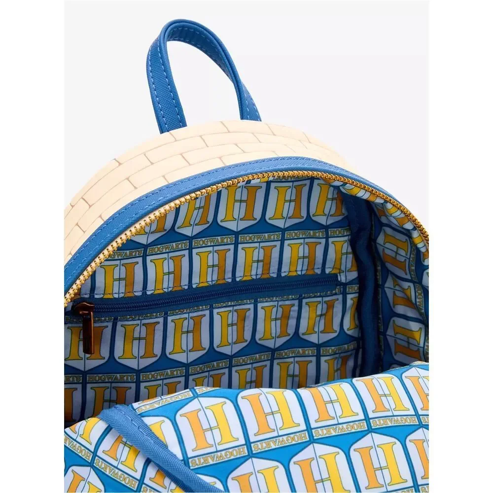 Loungefly Harry Potter Hedwig Hogwarts Stained Glass Mini Backpack